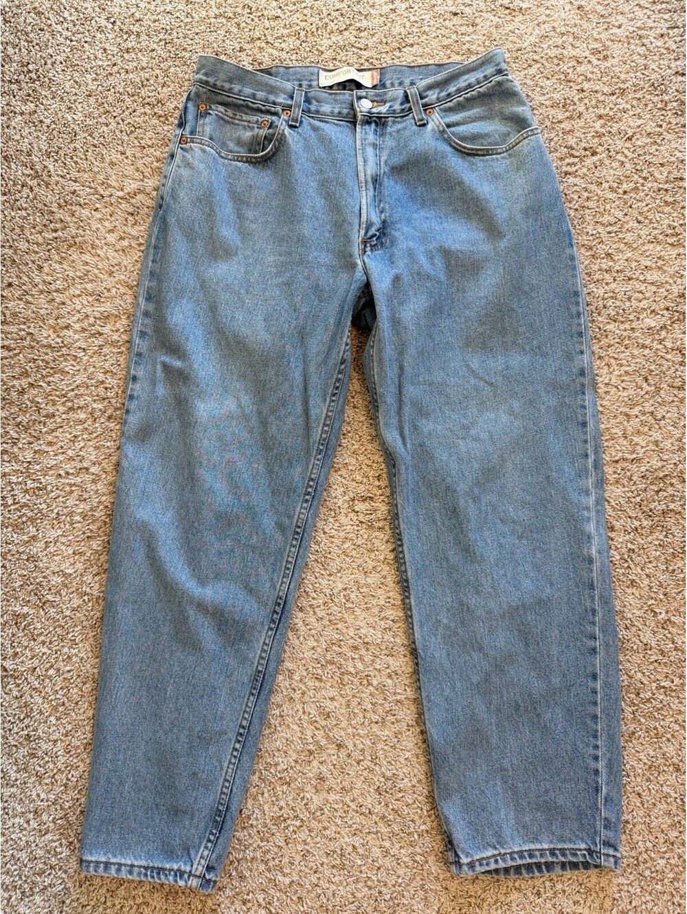 Levi’s 560 Comfort Fit Light Wash Jeans W33 L 28.5 Classic Americana Dad Jeans